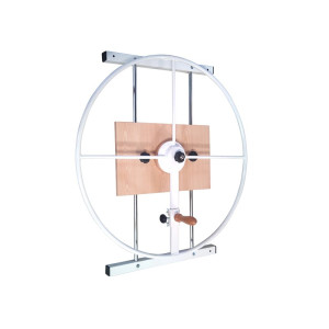 Rueda para ejercicio de hombro, metálica. Regulable en altura
