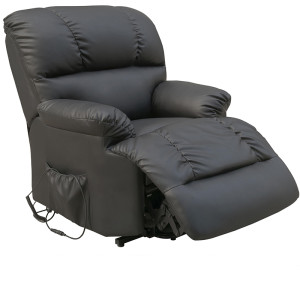 Sillón de masaje Irene Levantapersonas: Con calor lumbar para mayor relajación y elevación/reclinación automática