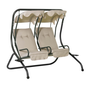 Tildasstore Trädgårdsgunga 2-sits 170x136x170 cm