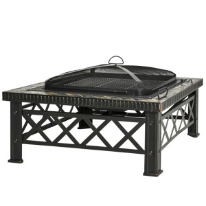 Tildasstore 3i1 Eldstad 76x76x47 cm