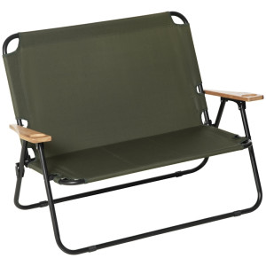 Tildasstore Campingstol 2-sits hopfällbar