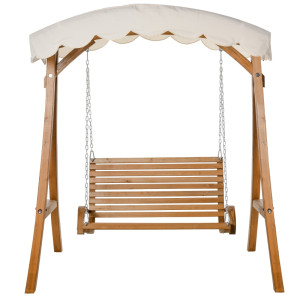 Tildasstore Hammock 2-sits lärkträ 170x135x170 cm