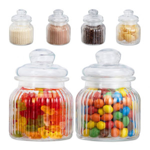 Tildasstore Glasburkar 6-pack 700 ml