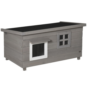 Tildasstore Kattstuga gran 87x52x44 cm