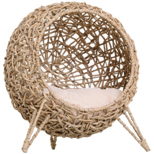 Tildasstore Kattbädd med upphöjda fötter Ø52x58 cm
