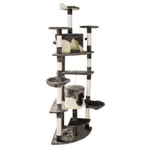 Tildasstore Klösträs 210 cm -grå/vit
