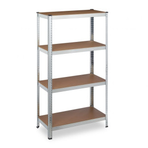 Tildasstore Metallhylla med 4 hyllplan -280kg