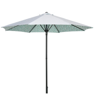 Tildasstore Parasoll metallstång grön 2,92x2,92x2,50 m