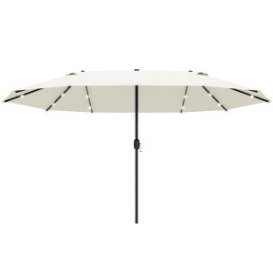 Tildasstore Parasoll solcellsdrivna LED 440x256 cm