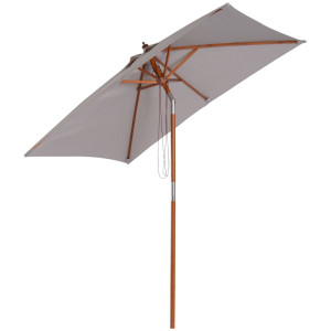 Tildasstore Parasoll Lyx 3-nivå justerbart 200x150x230 cm