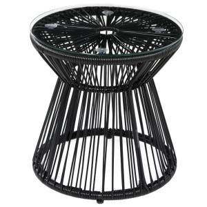 Tildasstore Glasbord BohoStyle 40x40x42cm