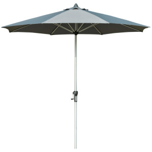 Tildasstore Parasoll aluminium polyester mörkgrå 2,7m