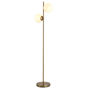 Tildasstore Golvlampa 2 glaskulor 165cm