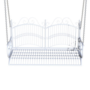Tildasstore Hammock 2-sits med kedjor metall 118x58x57cm