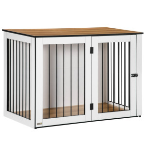 Tildasstore Hundbur för små och medelstora hundar 106x60x76 cm