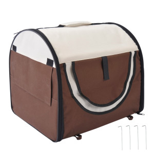 Tildasstore Transportväska för husdjur med kudde 61x46x51 cm