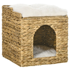 Tildasstore Kattbädd Ø35cmxH30cm -vit
