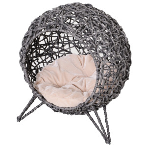 Tildasstore Kattbädd med upphöjda fötter Ø52x58 cm