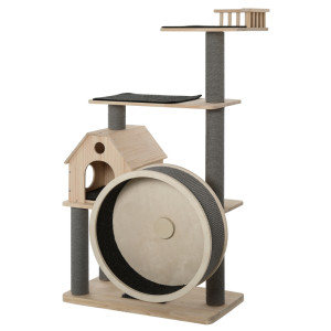 Tildasstore Klösträd med balanshjul 4-våning 143 cm