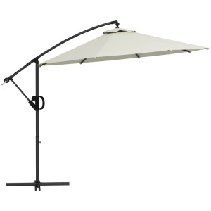 Tildasstore Parasoll 293x293x260 cm kräm