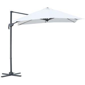 Tildasstore Parasoll lutningsvinkel justerbar 245×245 cm