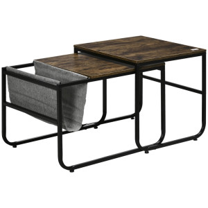 Tildasstore Soffbord 2 delar med tygfack