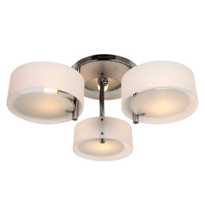 Tildasstore Taklampa med 3 varmvit Ø64xH20cm