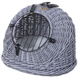 Tildasstore Transportbur flätad korg 47x35x35 cm