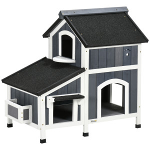 Tildasstore Katthus 2-våning 96x65x85,5 cm