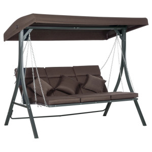 Tildasstore Hammock 3-sits justerbart soltak 198x118x168 cm