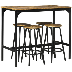 Tildasstore Barbord set med 4 stolar