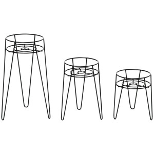 Tildasstore Blompiedestal 3 delar Ø16 cm
