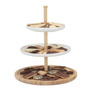 Tildasstore Etagere bambu och keramik - 3