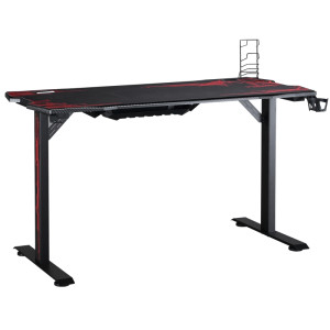 Tildasstore Gamingbord hörlurskrok dryckeshållare 140x70x77 cm