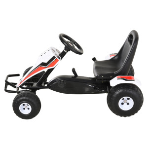 Tildasstore Go Kart med pedalbromsar 3-8 år