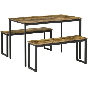 Tildasstore Matbord 2 bänkar 14x71x75 cm