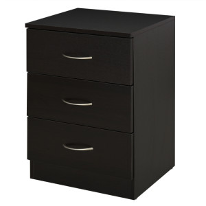 Tildasstore Sängbord med 3 lådor 40x35x58 cm