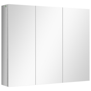 Tildasstore Badrumsskåp 3 spegeldörrar 5 hyllor 70x12x55 cm