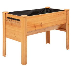 Tildasstore Planteringslåda med dräneringshål 124x60x81 cm