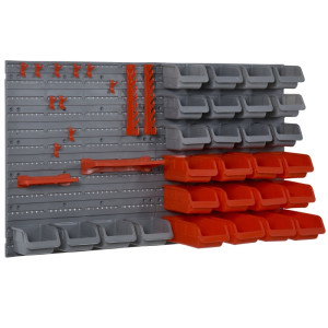 Tildasstore Verktygstavla 44 delar 63,5x22,5x95,5 cm