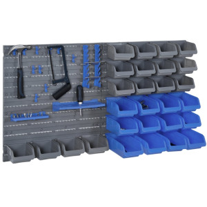 Tildasstore Verktygstavla 44 delar 54x22x95 cm