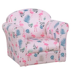 Tildasstore Barnfåtölj flamingo polyester rosa