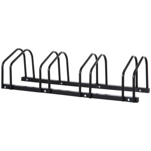 Tildasstore Cykelställ för 4 cyklar vägg- eller golvmontering 110x33x27 cm