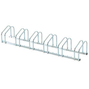 Tildasstore Cykelställ för 6 cyklar vägg- eller golvmontering 179x33x27cm