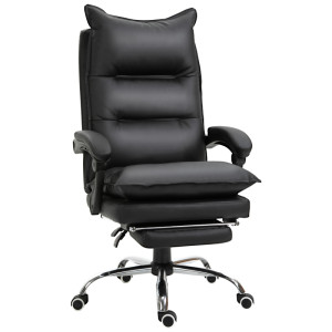 Tildasstore Ergonomisk kontorsstol läder 122-130 cm