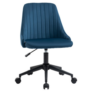 Tildasstore Kontorsstol sammet 50x58x77-87 cm