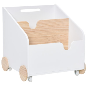 Tildasstore Förvaringslåda med hjul 40x43x43 cm