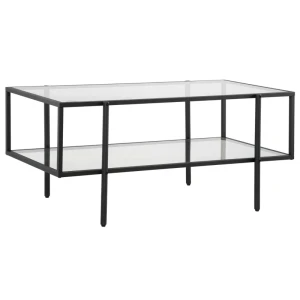 Tildasstore Soffbord glasskiva härdat glas 100x55x45.5 cm