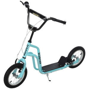 Tildasstore Sparkcykel 12 tum 120x58x75-80 cm blå
