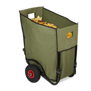 Tildasstore Trädgårdskärra 160 liter 2 pneumatiska hjul